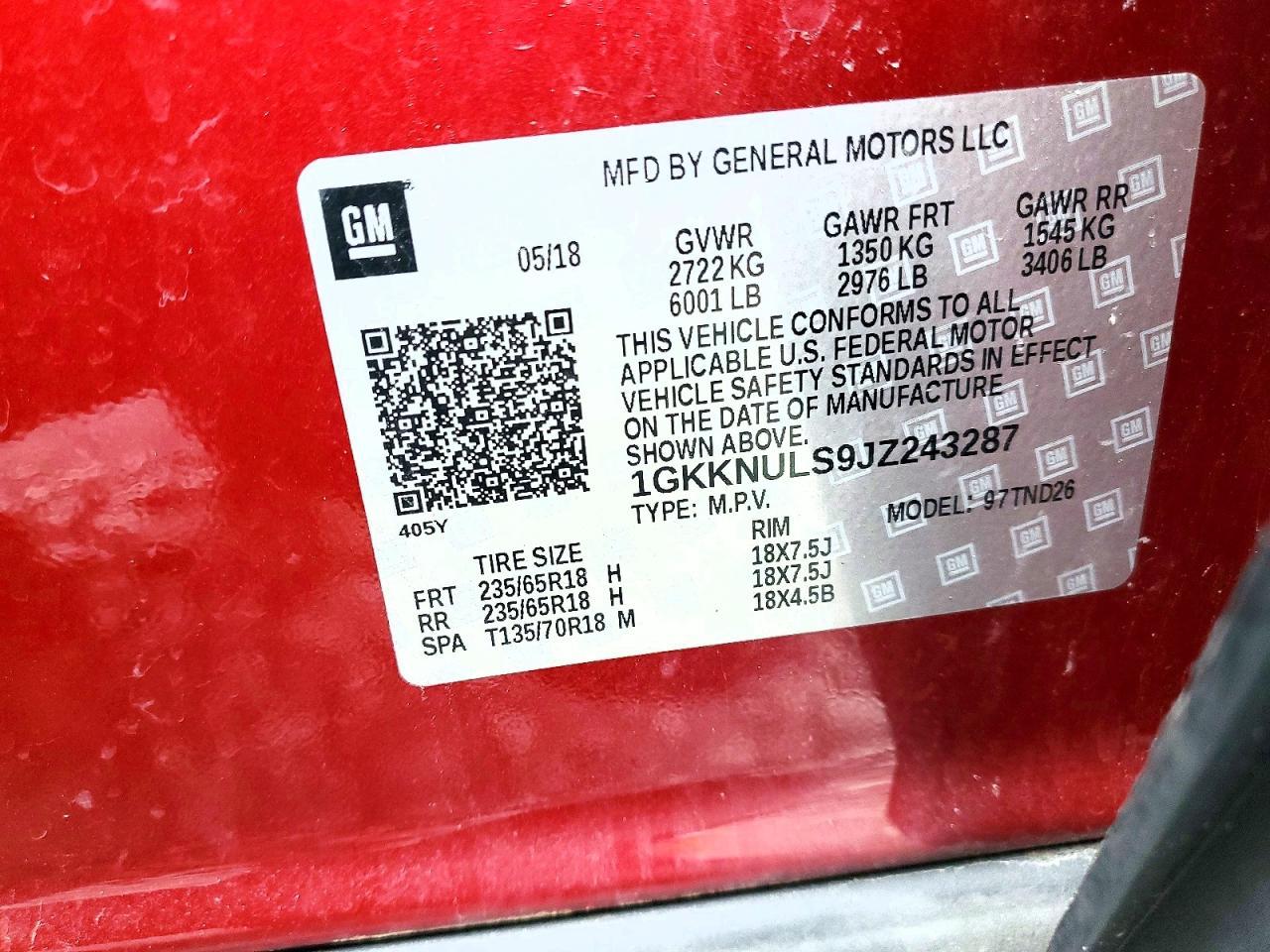2018 GMC ACADIA