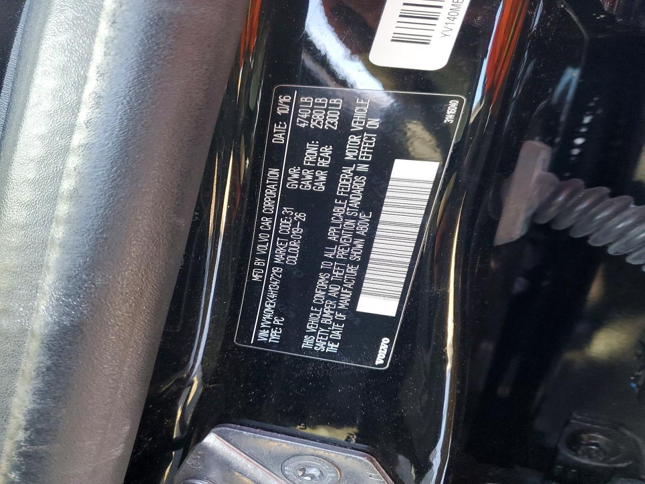 2017 VOLVO V60