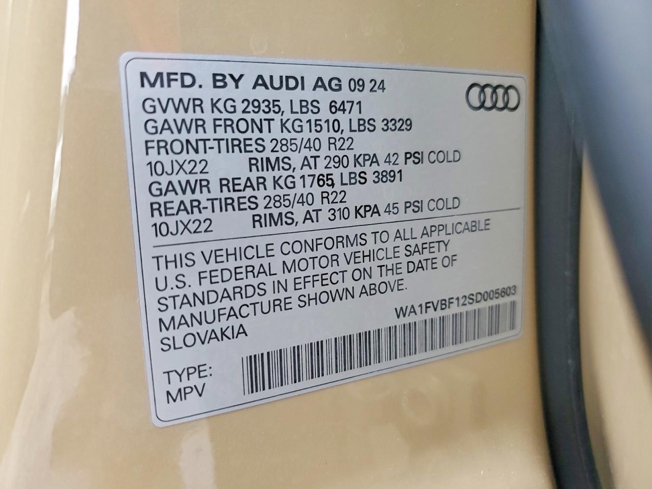 2025 AUDI Q8
