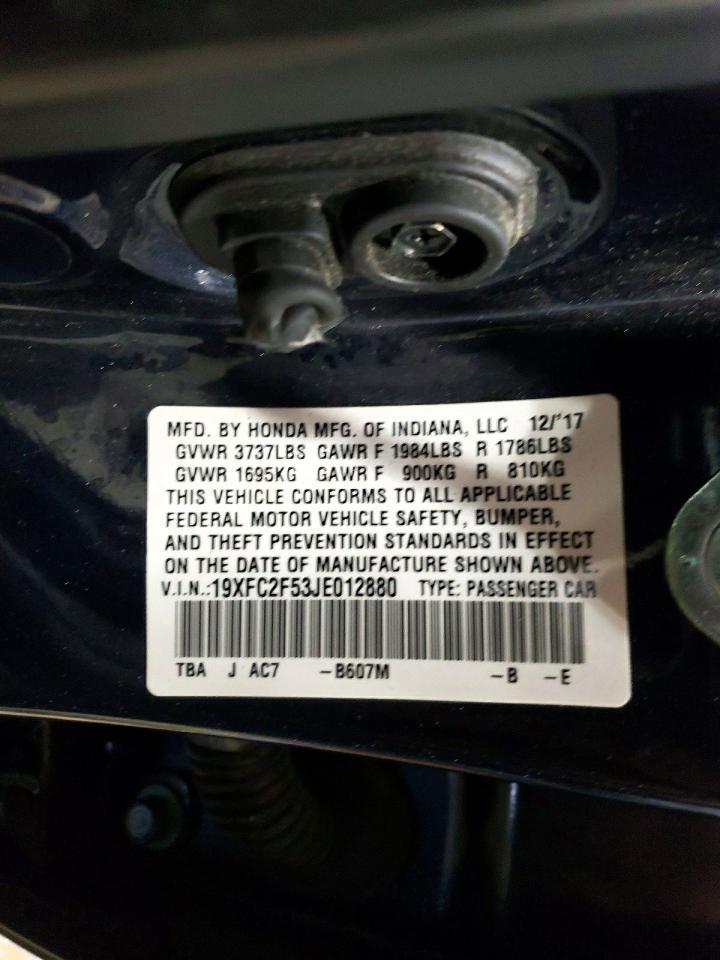 2018 HONDA CIVIC