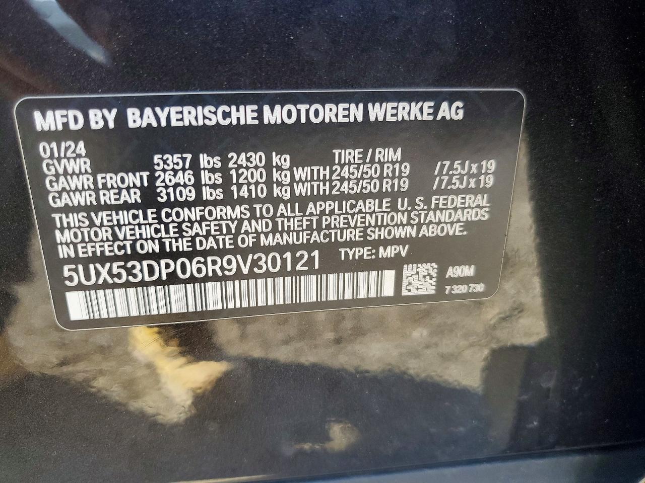 2024 BMW X3