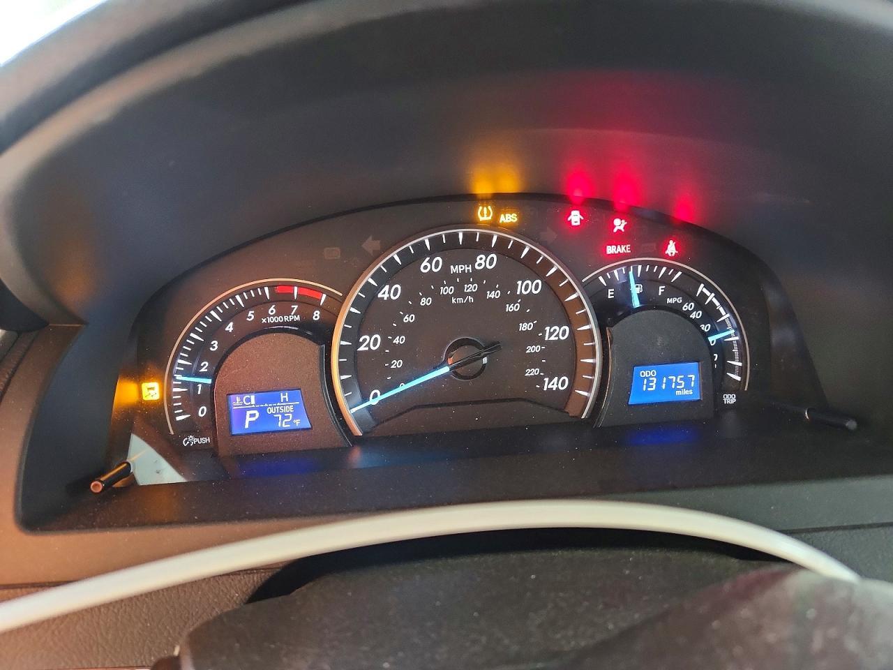 2012 TOYOTA CAMRY