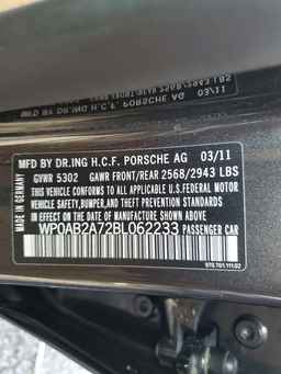 2011 PORSCHE Panamera