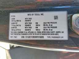 2024 TESLA MODEL 3