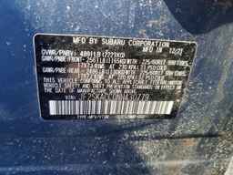 2022 SUBARU FORESTER
