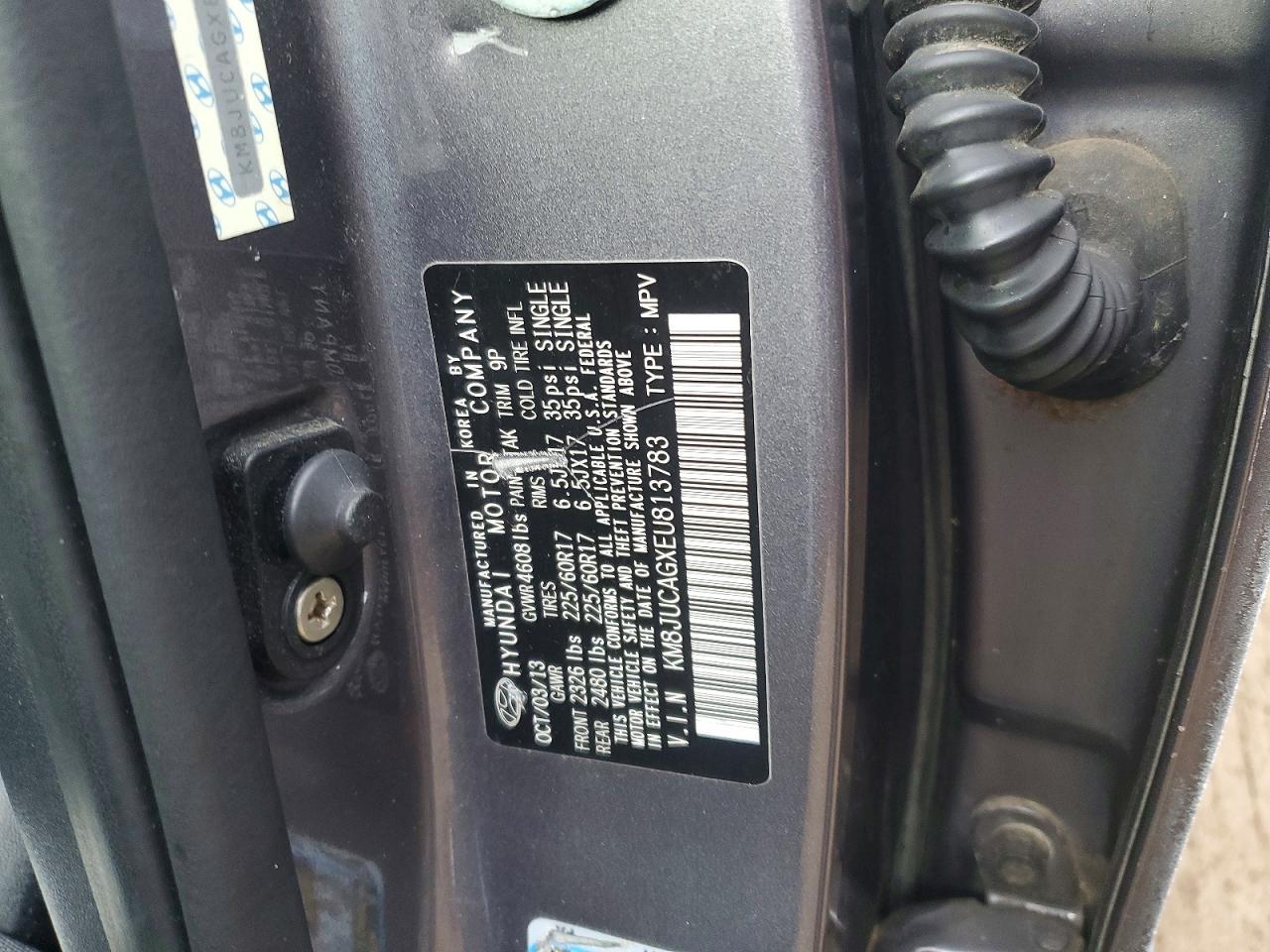 2014 HYUNDAI TUCSON