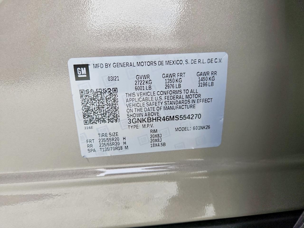 2021 CHEVROLET BLAZER