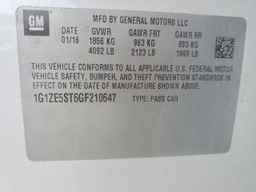 2016 CHEVROLET Malibu Limited
