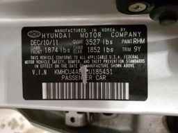 2012 HYUNDAI ACCENT