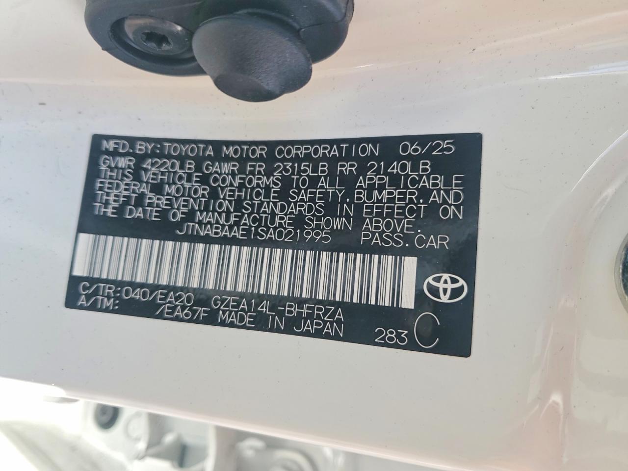 2025 TOYOTA GR Corolla
