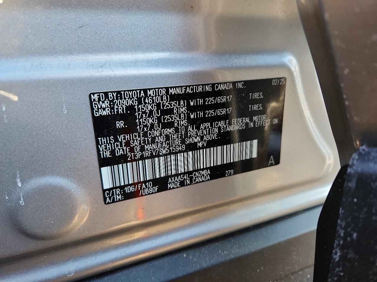 2025 TOYOTA RAV4