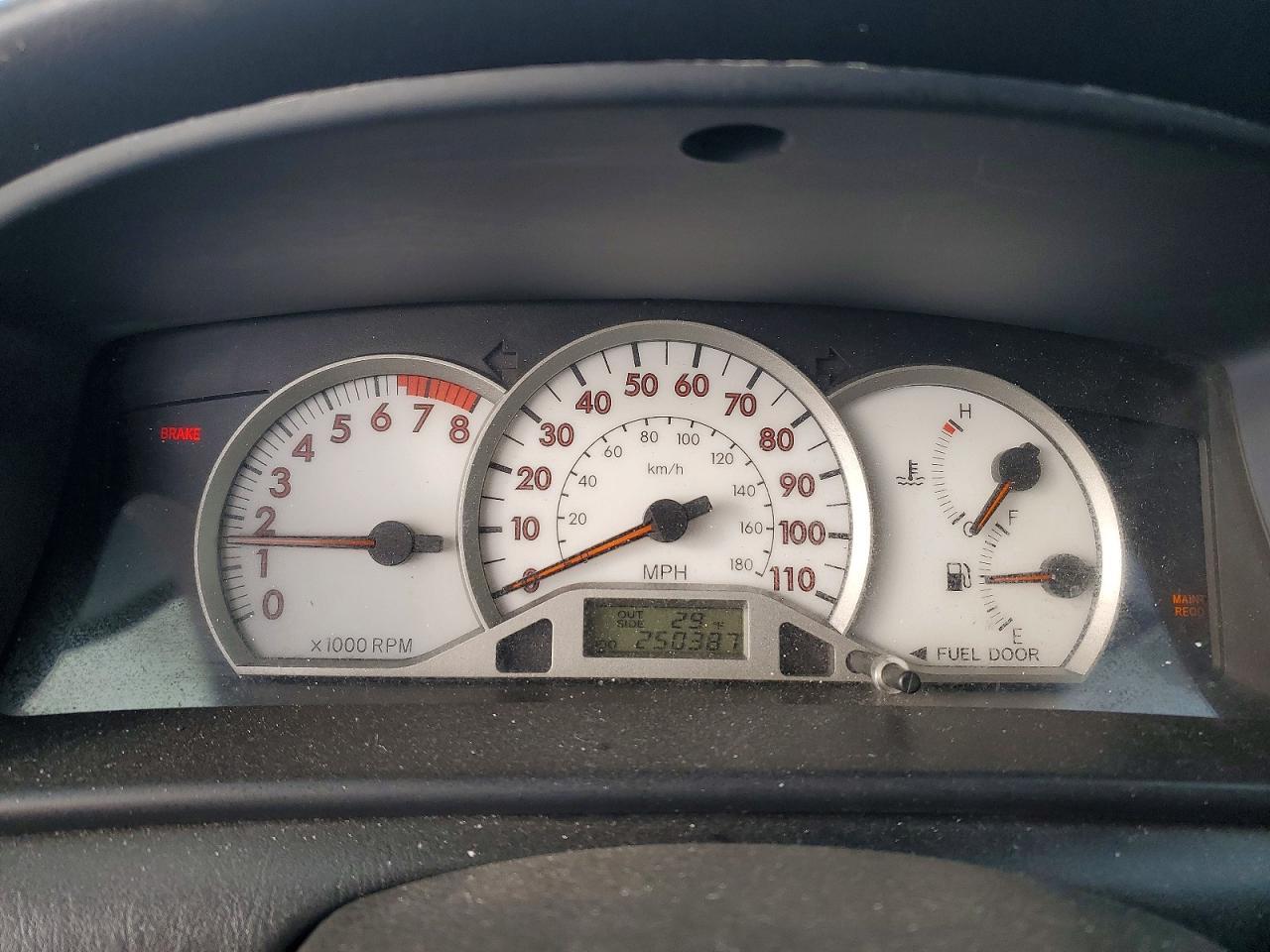 2005 TOYOTA COROLLA