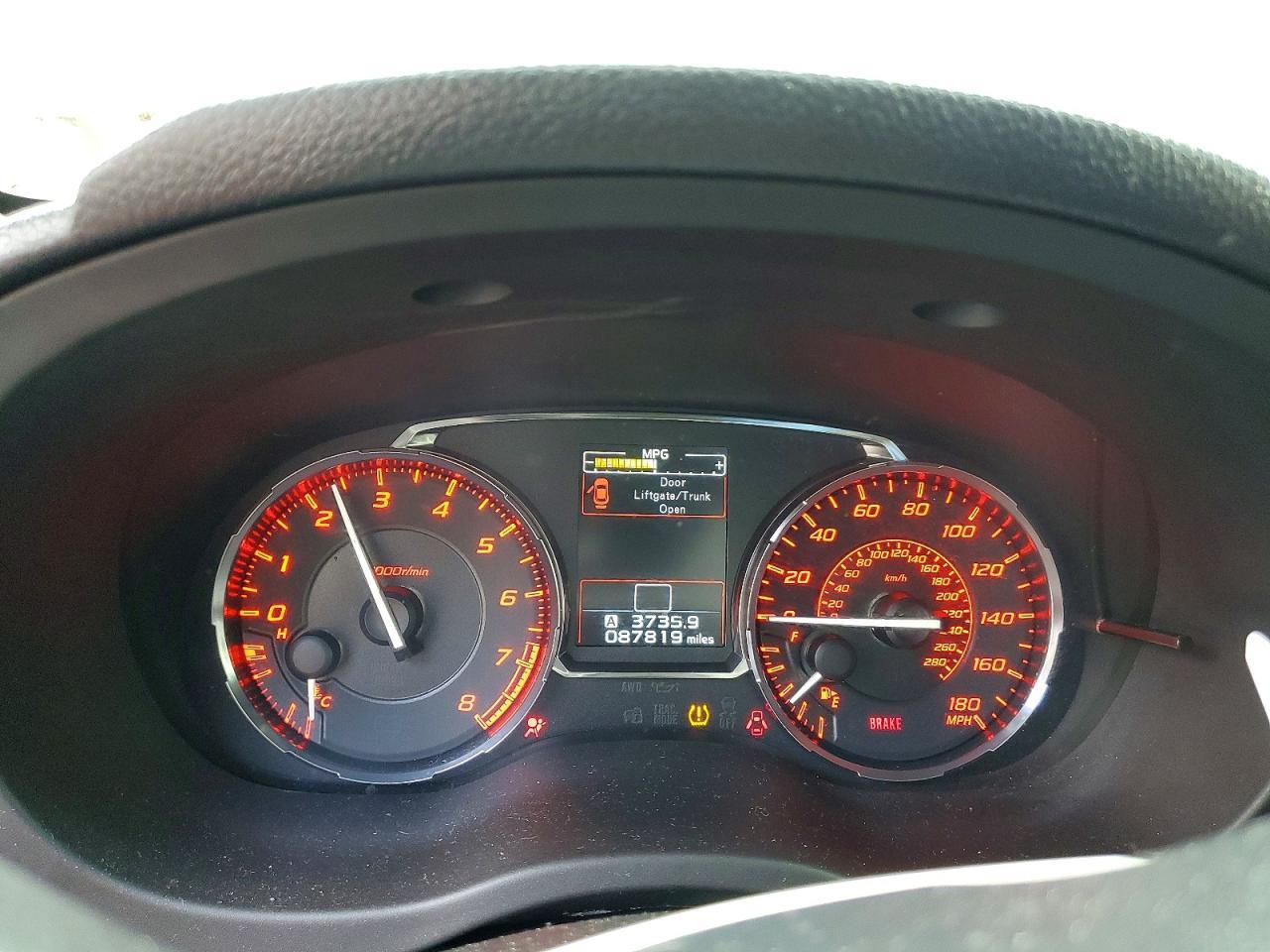2015 SUBARU WRX