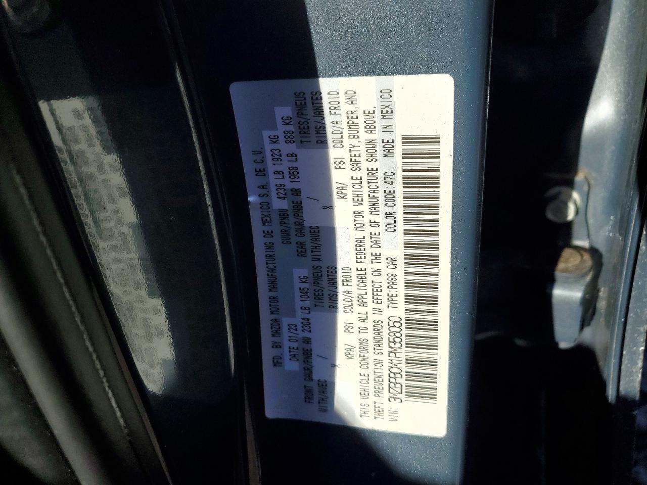 2023 MAZDA 3
