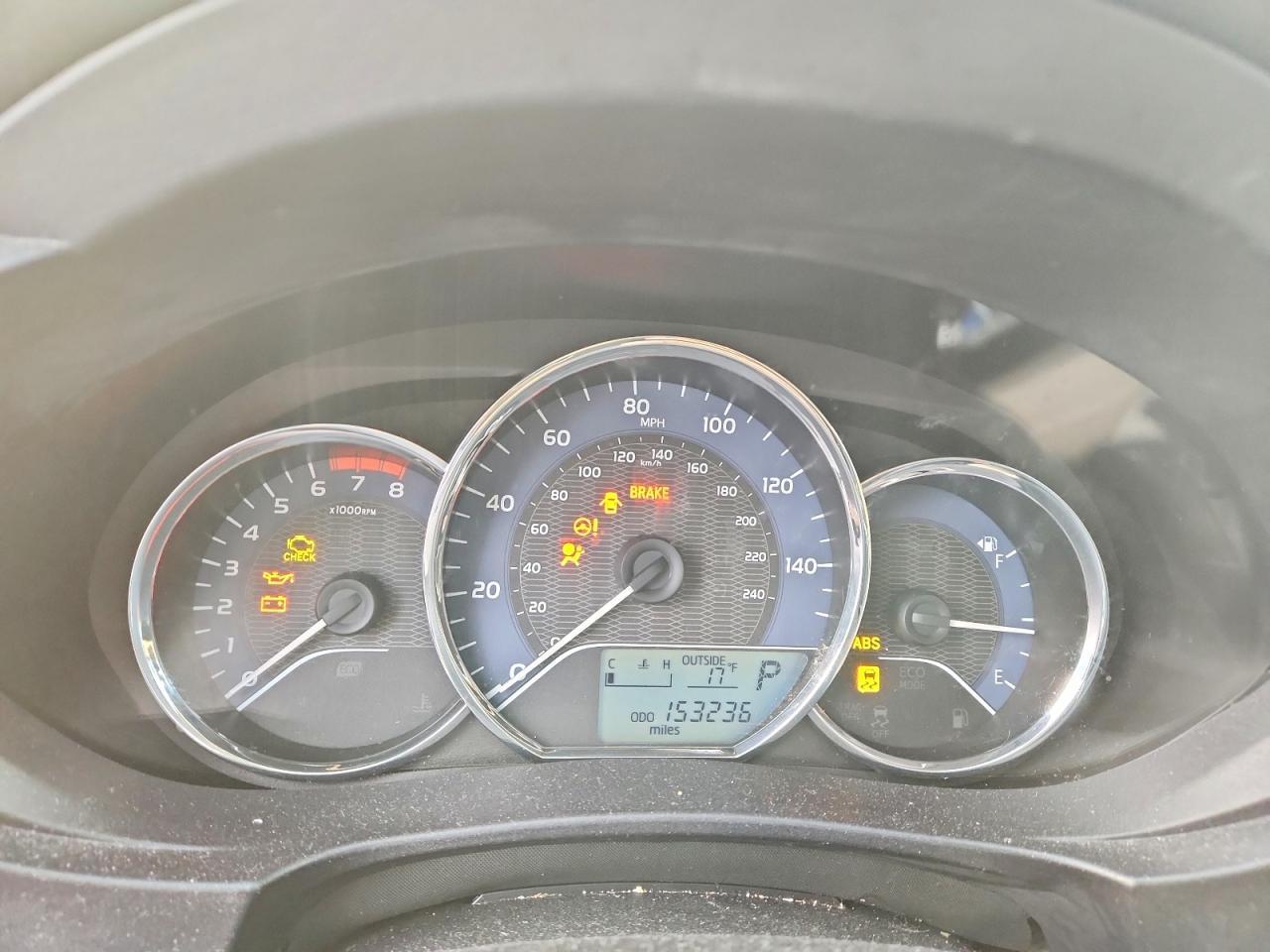 2015 TOYOTA COROLLA