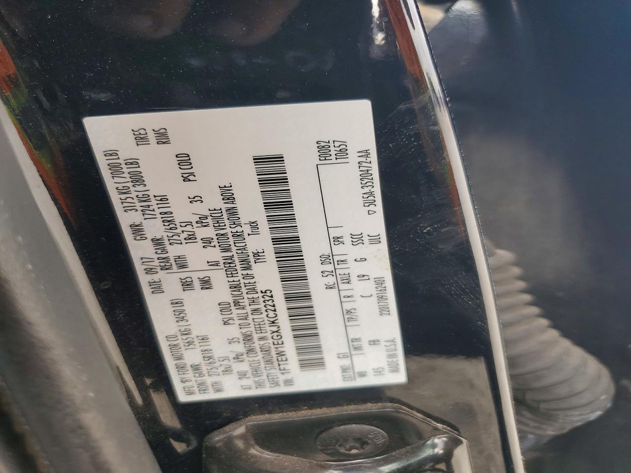 2018 FORD F-150