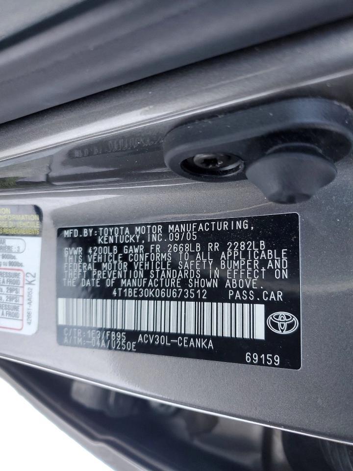 2006 TOYOTA CAMRY