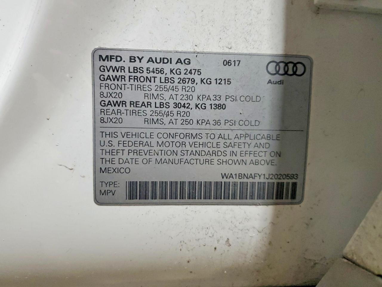 2018 AUDI Q5