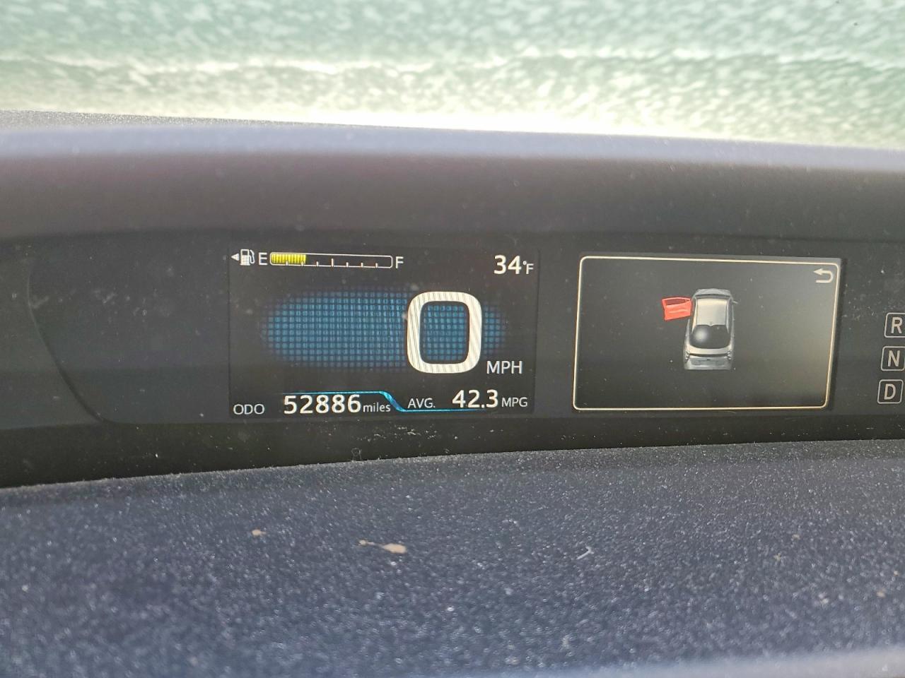 2016 TOYOTA PRIUS