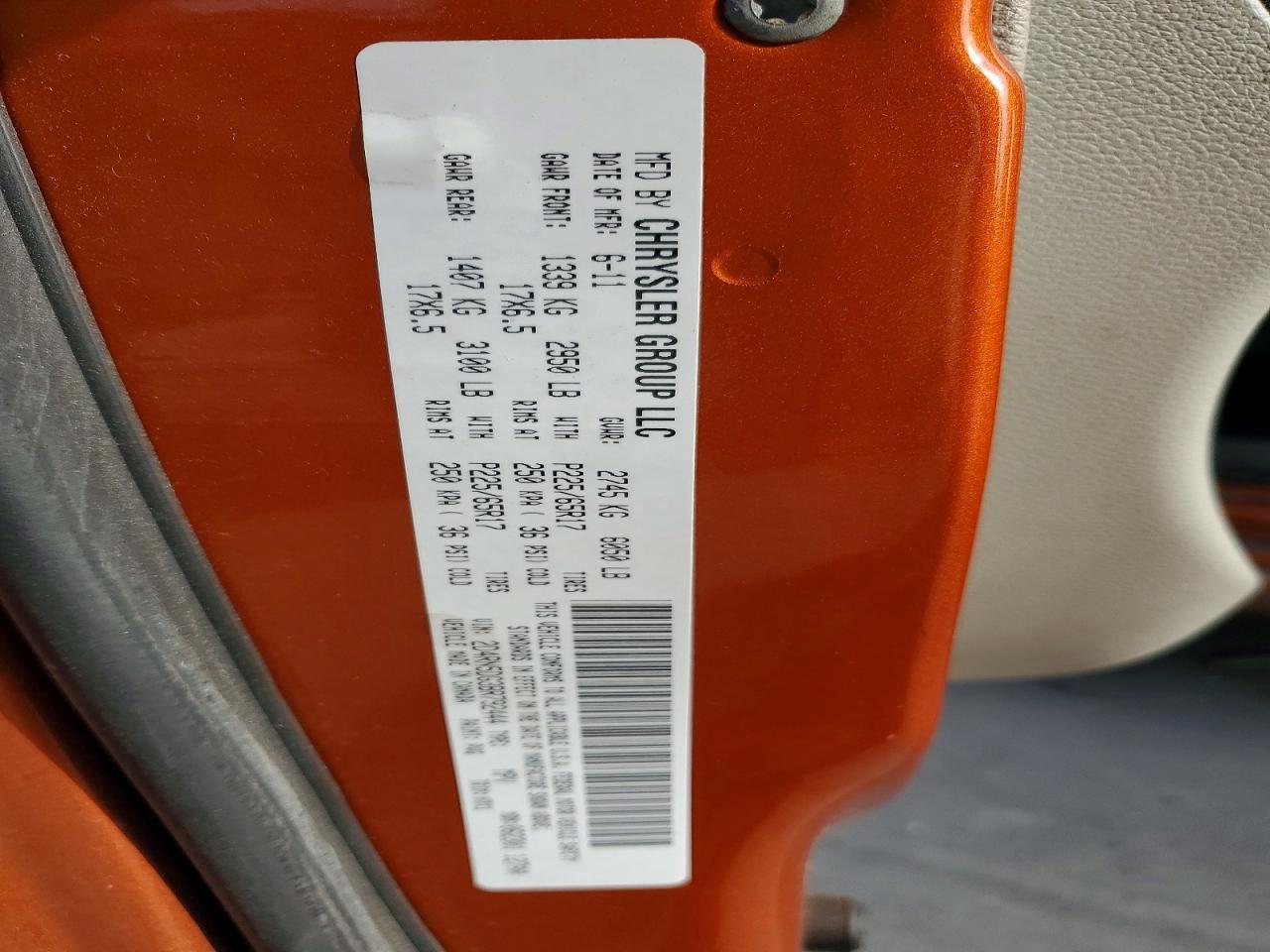 2011 DODGE GRAND CARAVAN