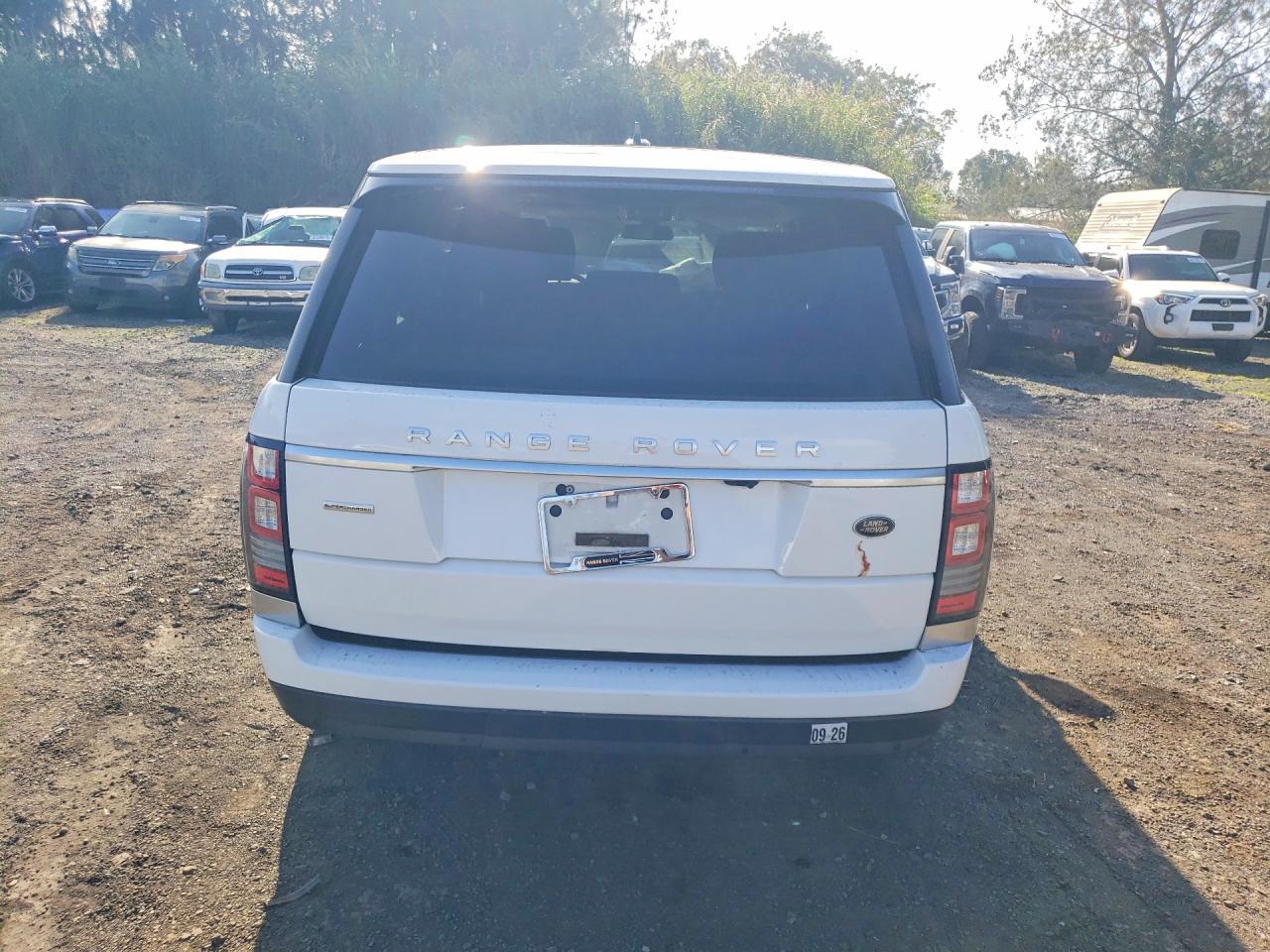 2016 LAND ROVER RANGE ROVER