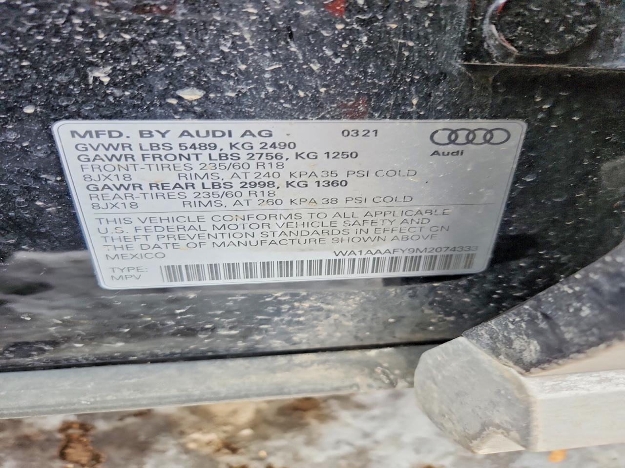 2021 AUDI Q5