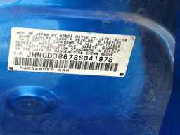 2008 HONDA FIT