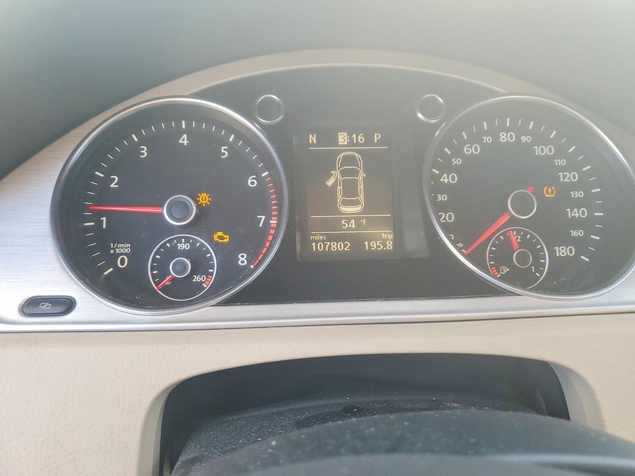 2012 VOLKSWAGEN CC