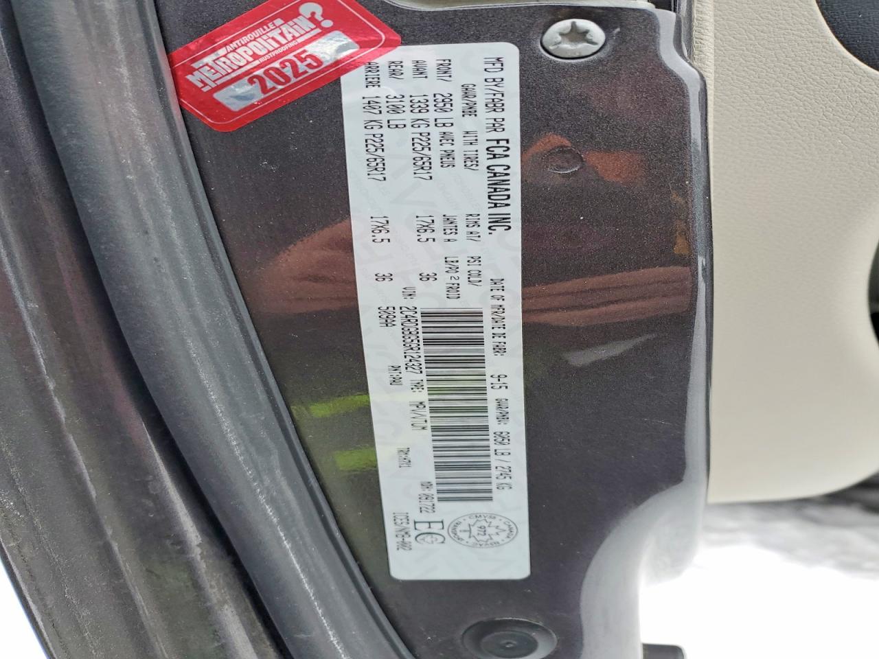 2016 DODGE GRAND CARAVAN