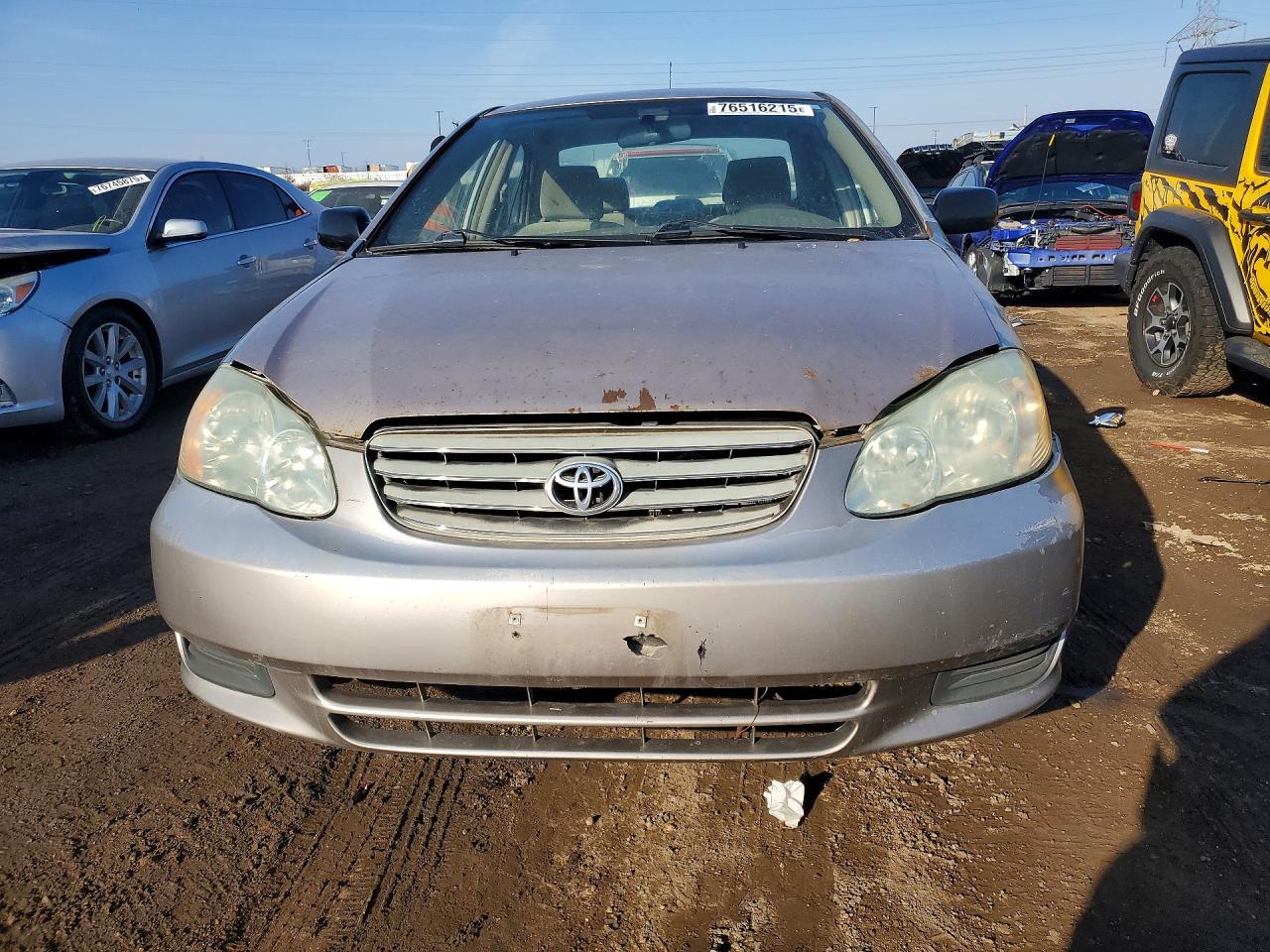 2003 TOYOTA COROLLA