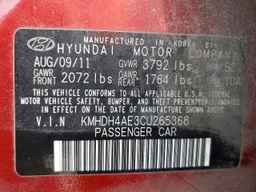 2012 HYUNDAI ELANTRA