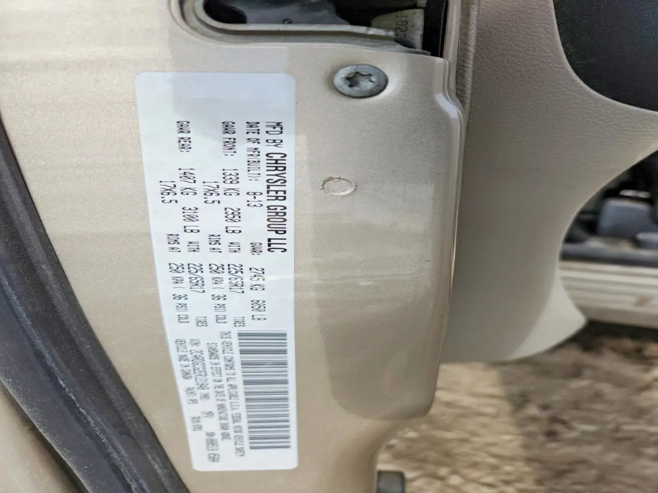 2014 DODGE GRAND CARAVAN