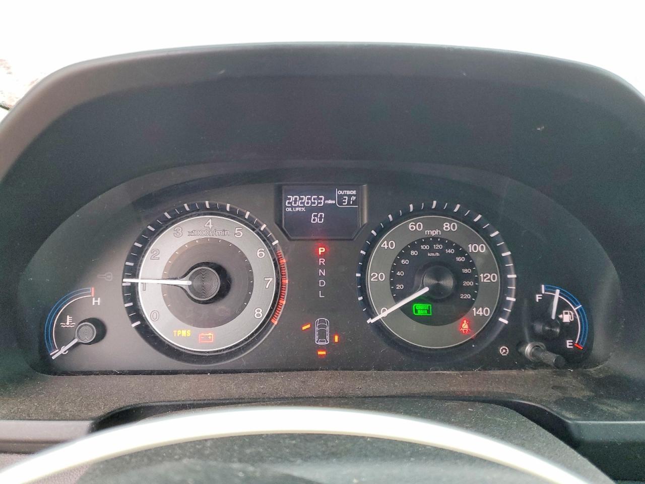 2012 HONDA ODYSSEY