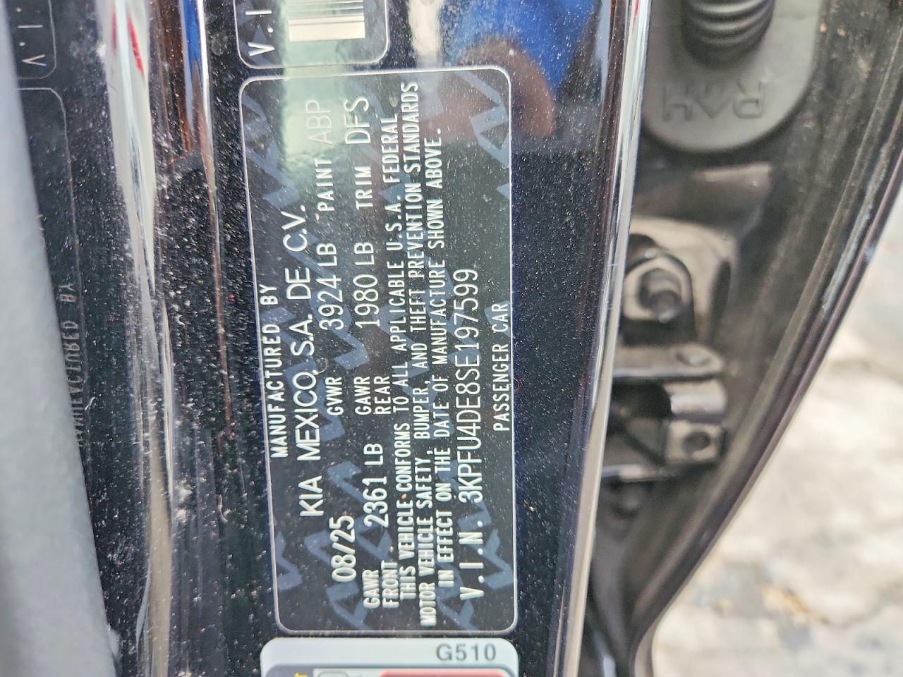 2025 KIA K4