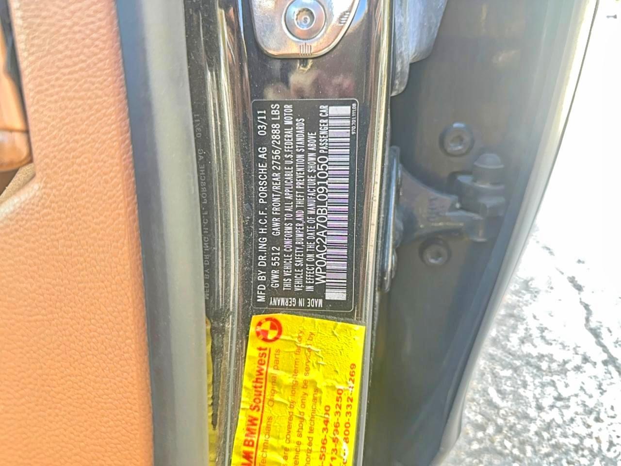 2011 PORSCHE Panamera
