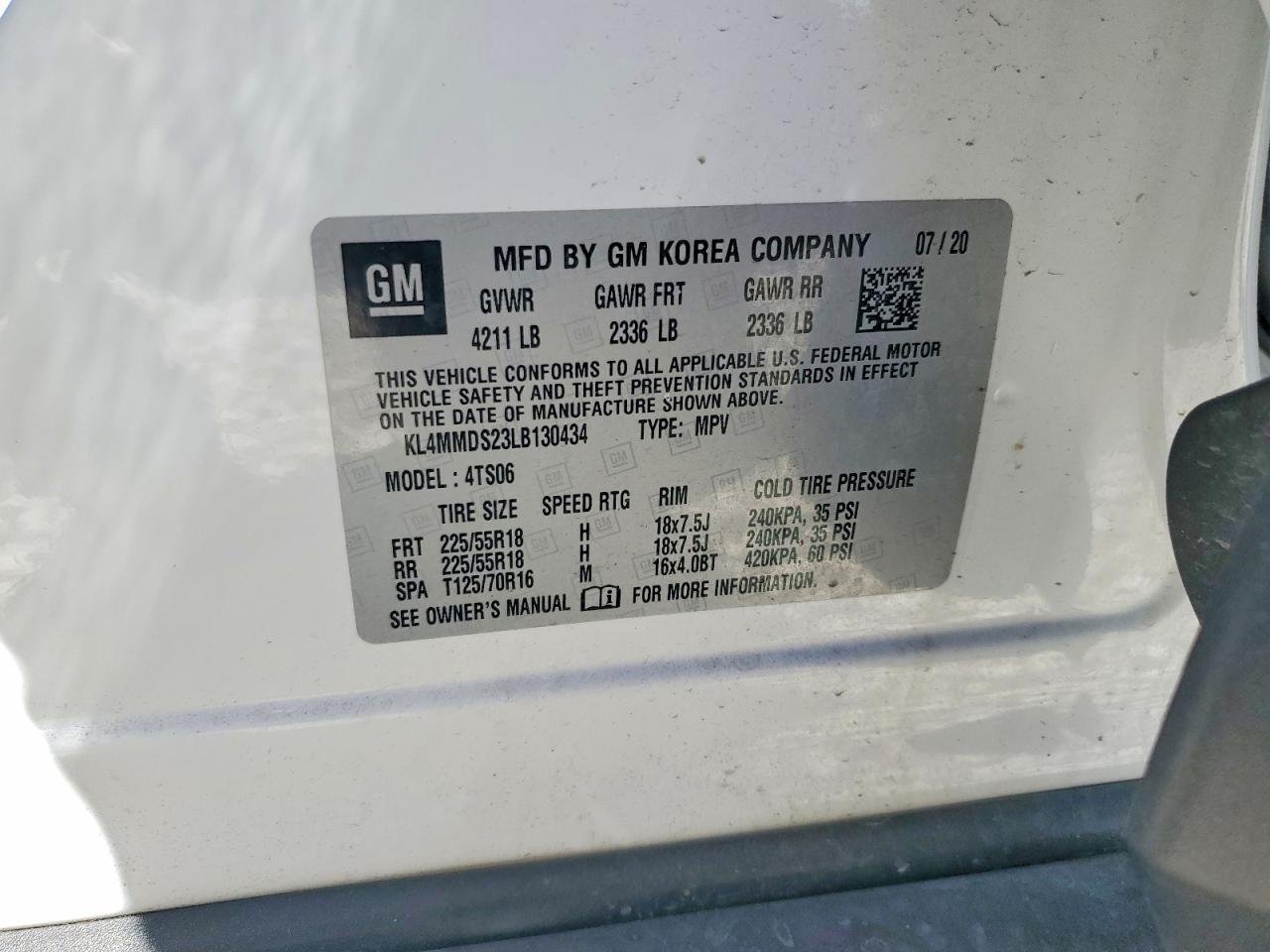 2020 BUICK Encore GX