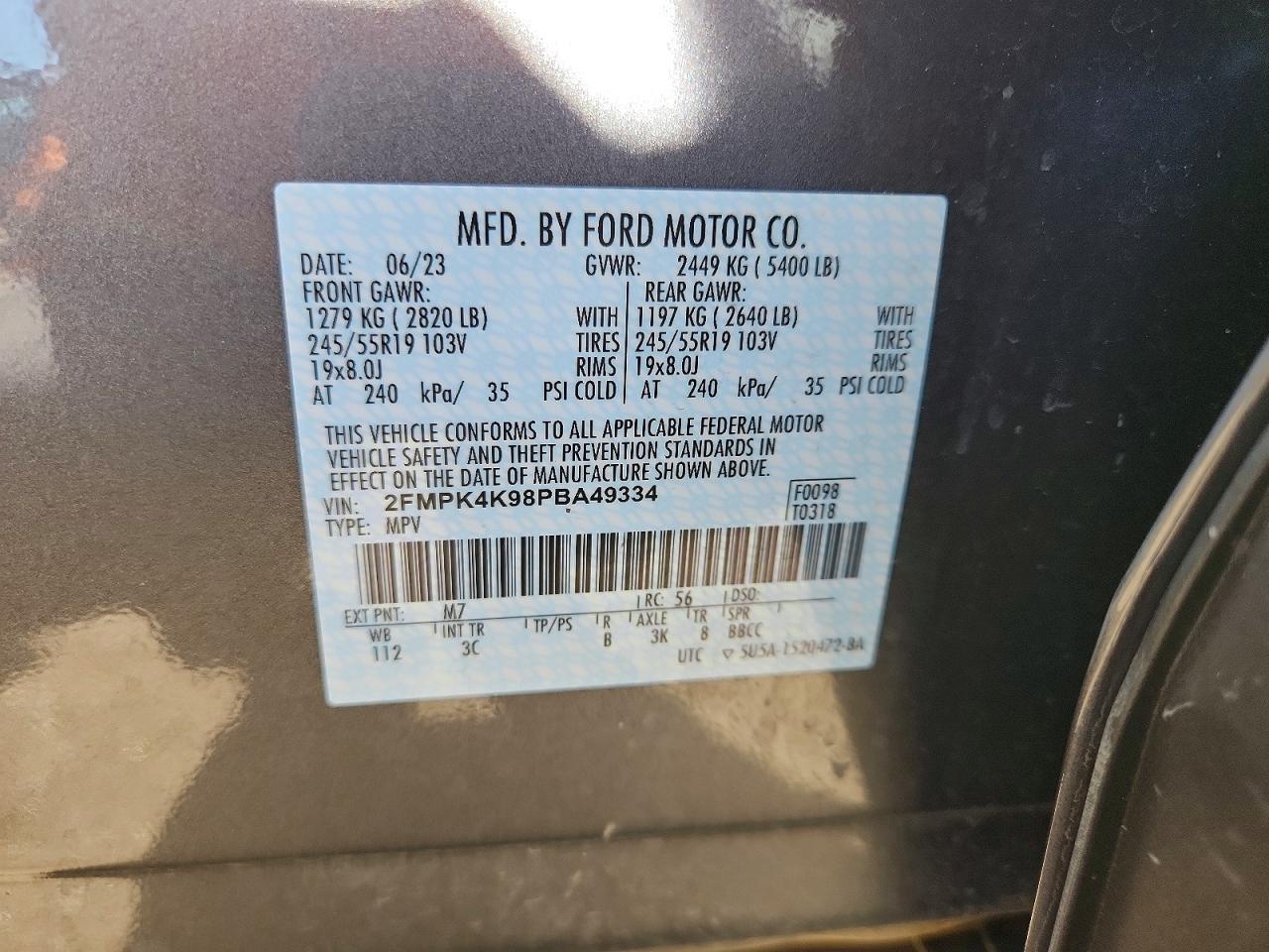 2023 FORD EDGE