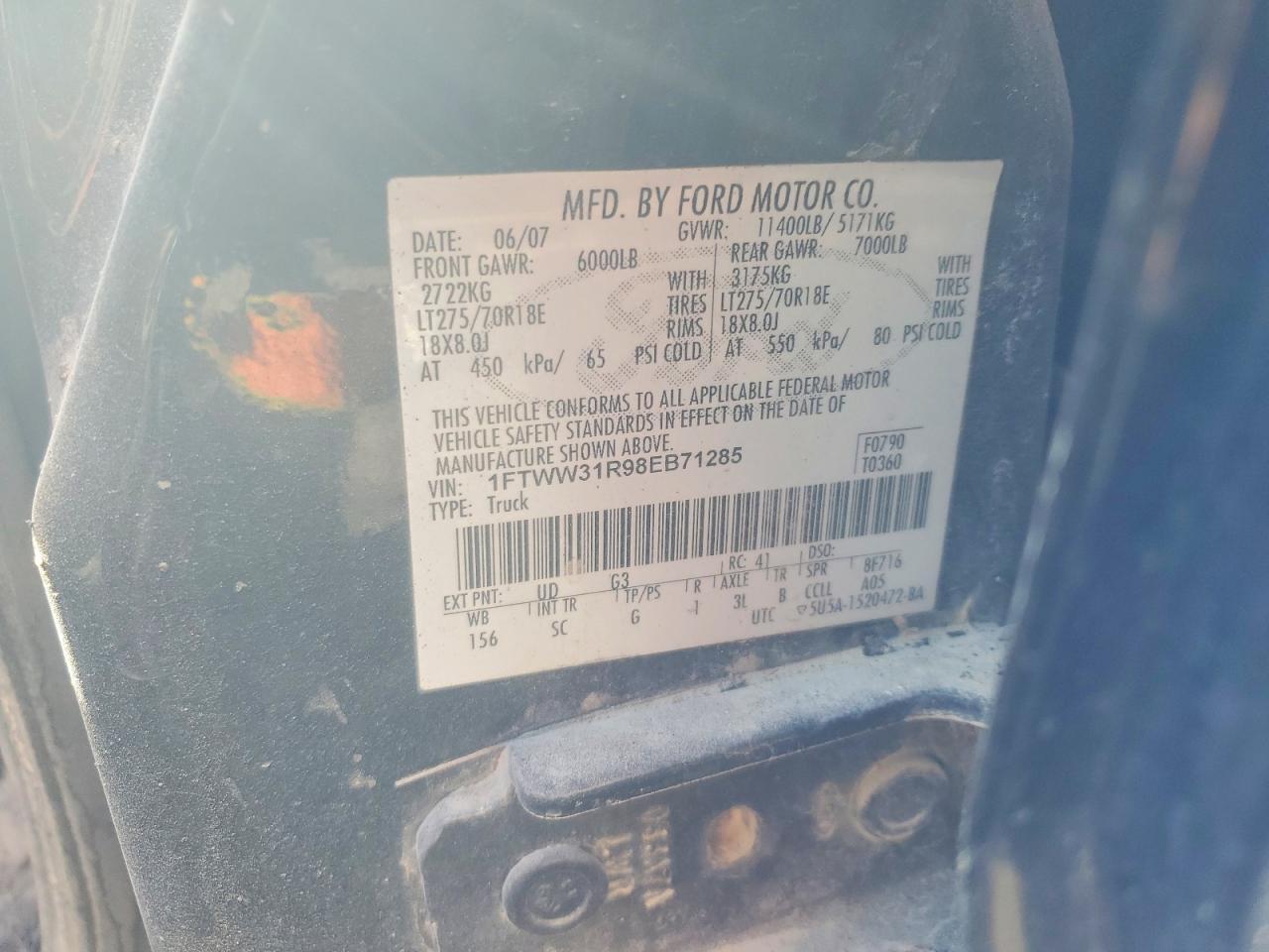 2008 FORD F-350