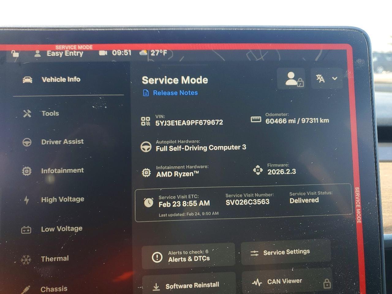 2023 TESLA MODEL 3