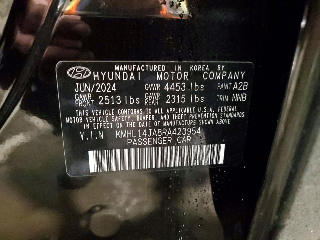2024 HYUNDAI SONATA