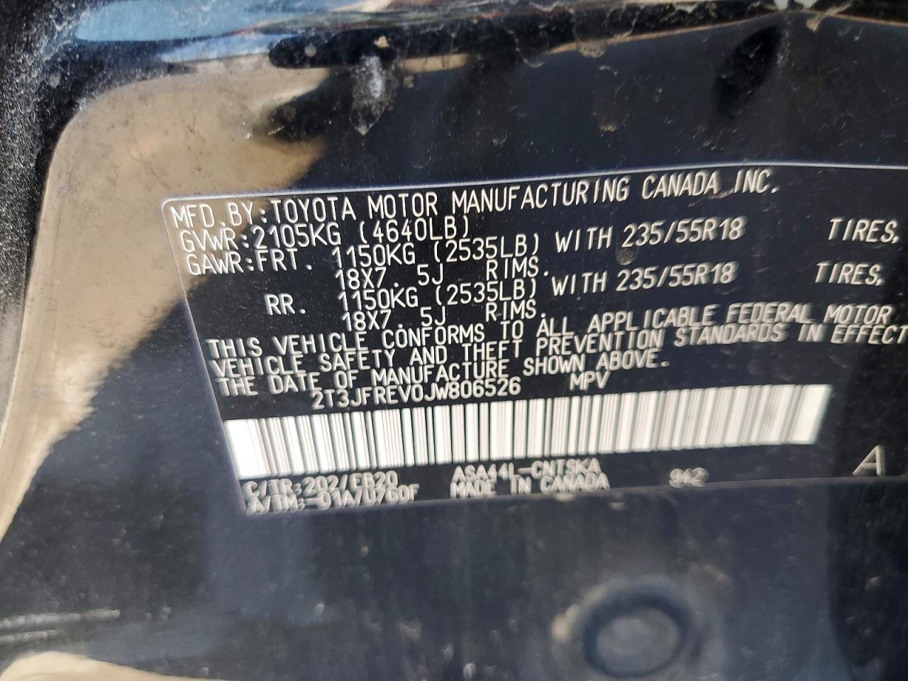 2018 TOYOTA RAV4