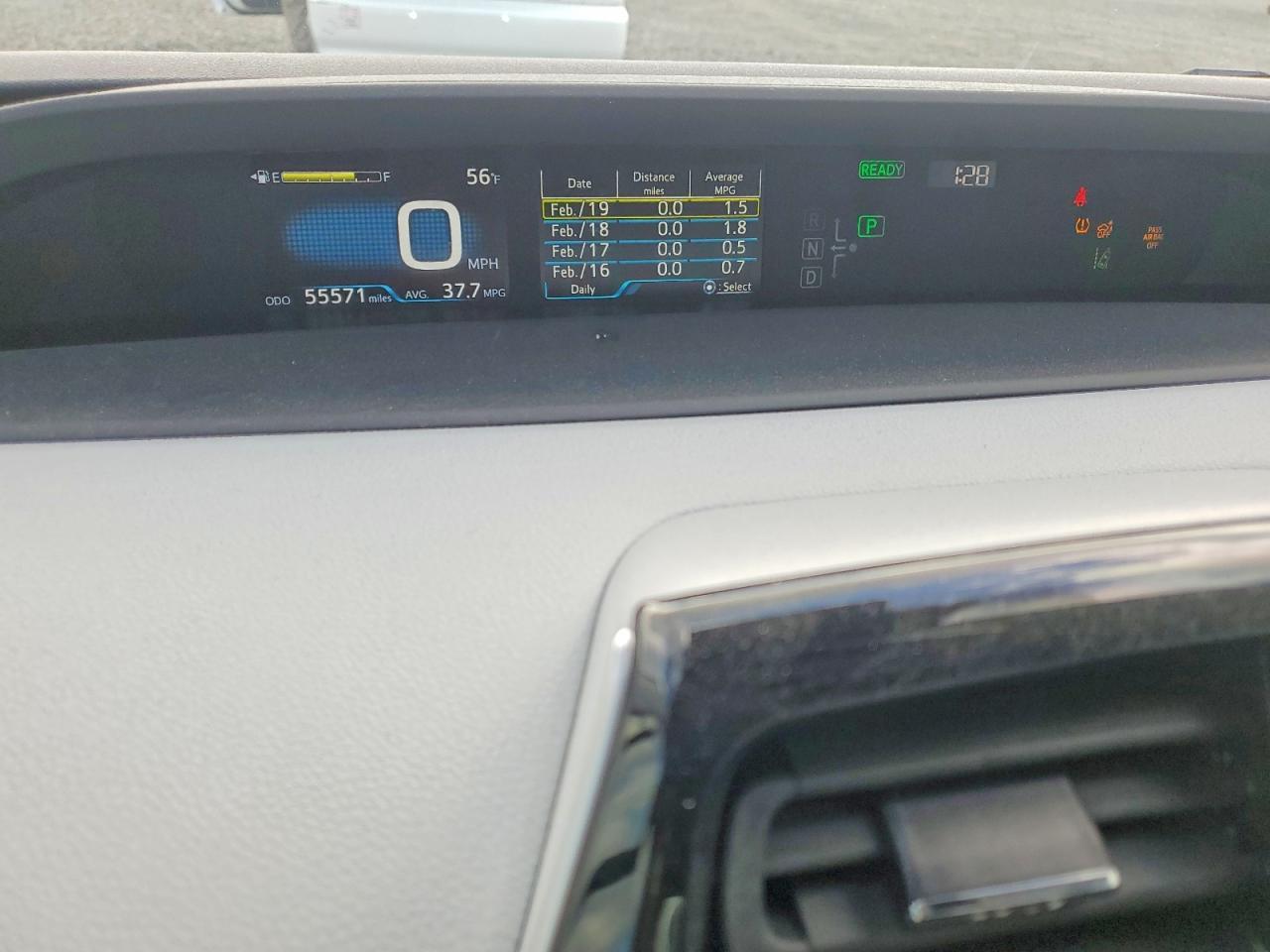 2019 TOYOTA PRIUS