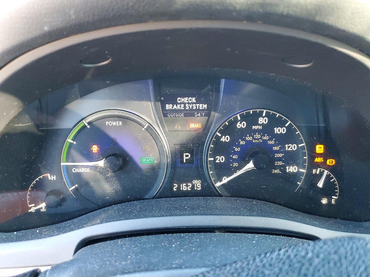 2010 LEXUS RX 450H