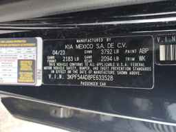 2023 KIA FORTE