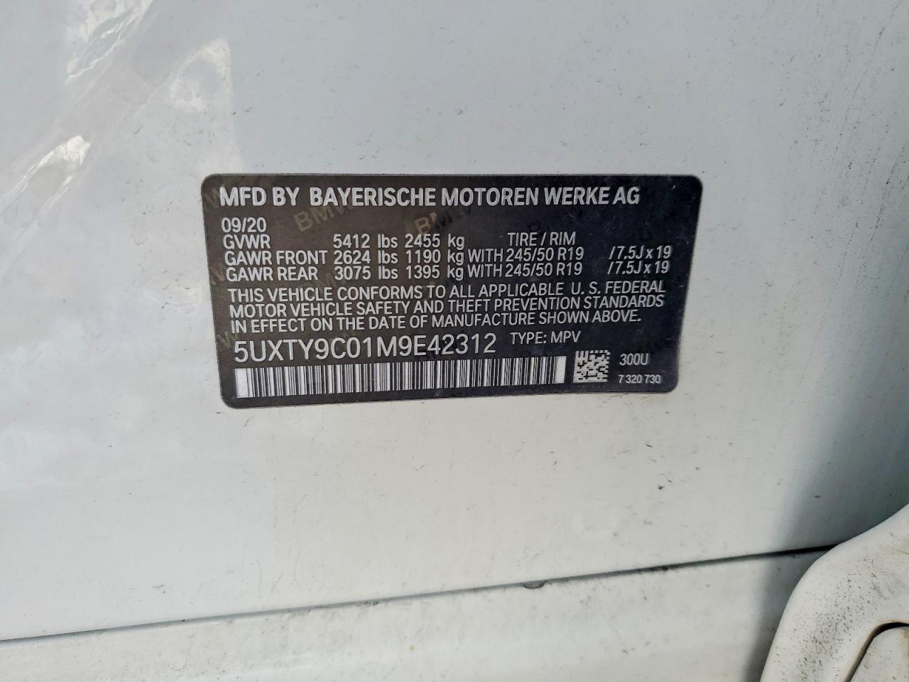 2021 BMW X3