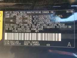 2007 LEXUS RX 350