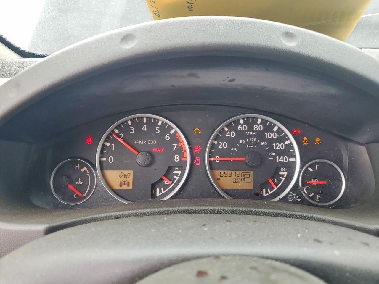 2012 NISSAN PATHFINDER