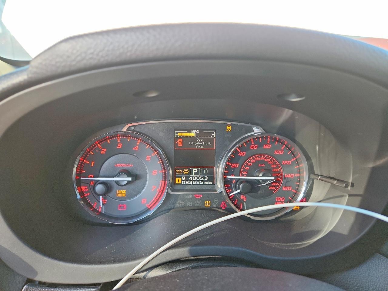 2017 SUBARU WRX
