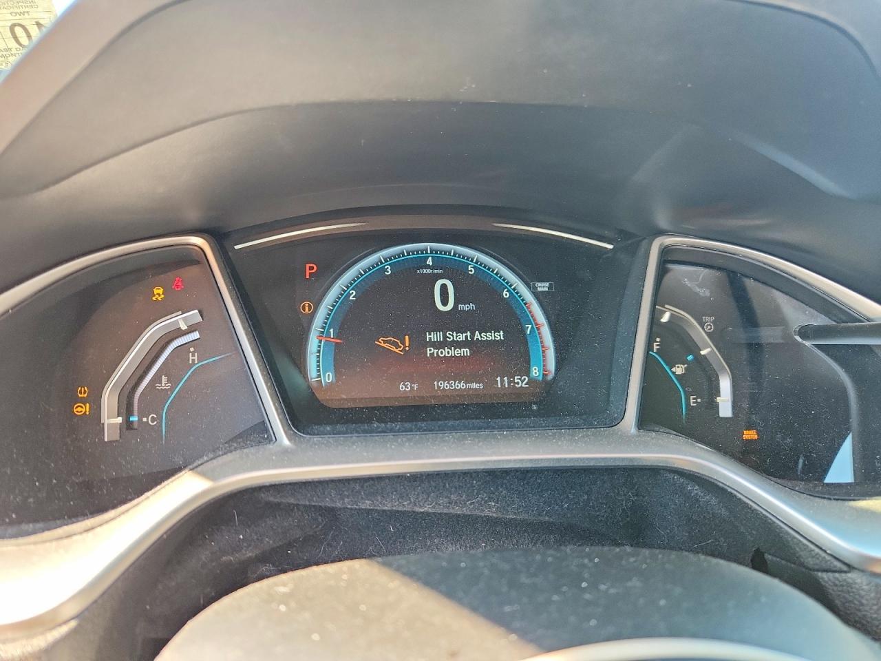 2016 HONDA CIVIC