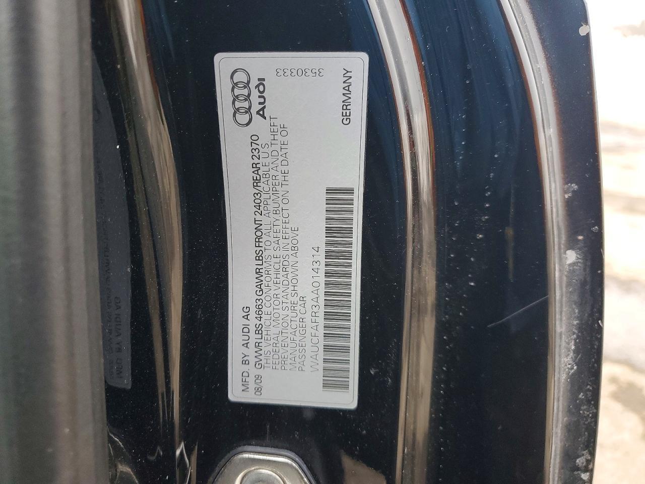2010 AUDI A5